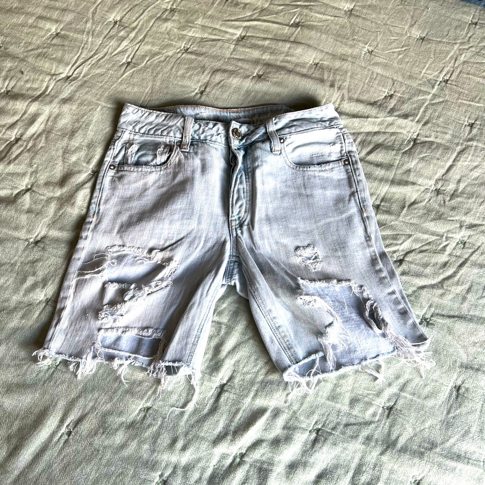Girls American Eagle jean shorts